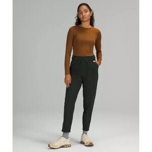 Lululemon Keep Moving Pant 7/8 High-Rise Black 10